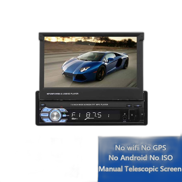 Auto-Radio GPS Navigation, ausfahrbarer Bildschirm, Multimedia-Player
