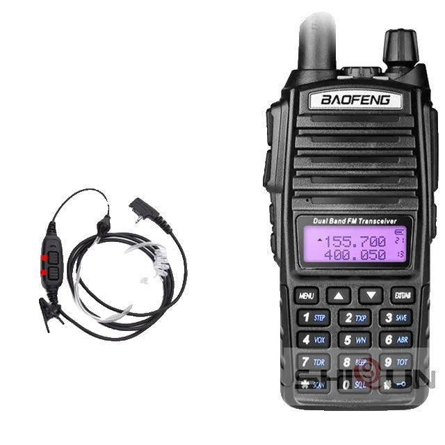 Baofeng UV-82 Walkie Talkie, 8W Putere de ieșire, Funcție Dual PTT