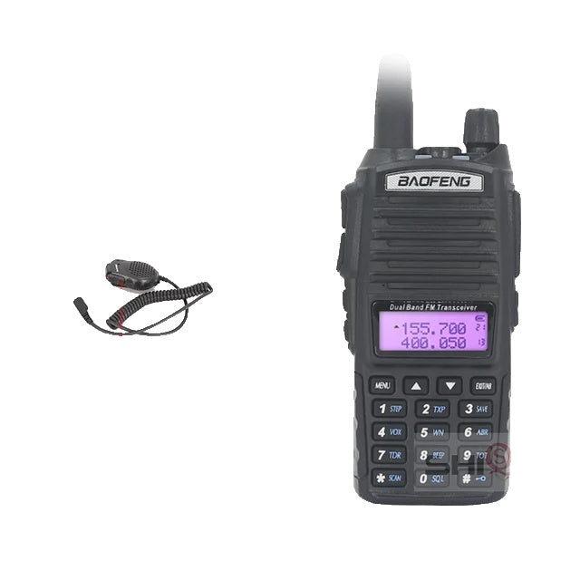 Baofeng UV-82 Walkie Talkie, 8W Effektudgang, Dobbelt PTT Funktion