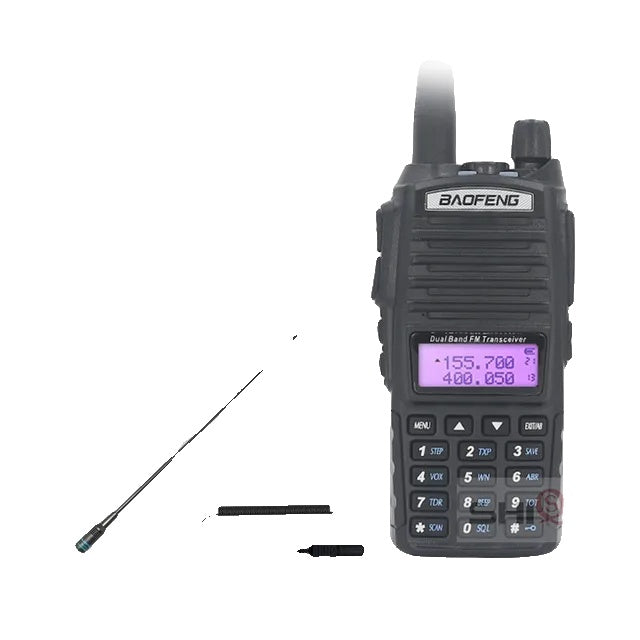 Baofeng UV-82 Walkie Talkie, 8W Effektutgång, Dubbel PTT-funktion