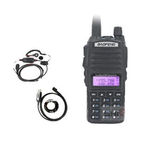 Baofeng UV-82 Walkie Talkie, 8W Effektudgang, Dobbelt PTT Funktion