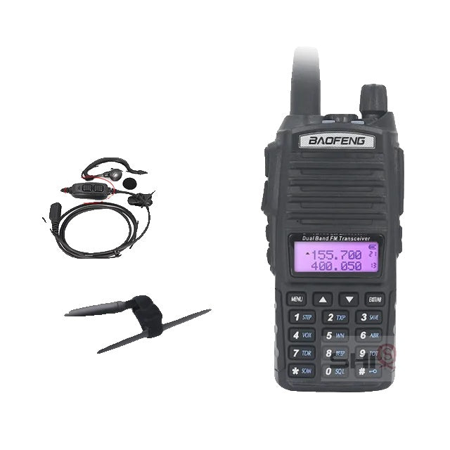 Baofeng UV-82 Walkie Talkie, 8W teho, kaksois-PTT ominaisuus