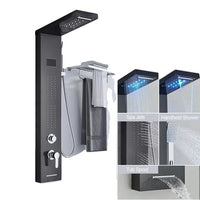 LED Shower Panel, Waterfall Rain, Digital Display