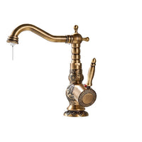 Kitchen Faucet, Retro Design, Single Handle Operation