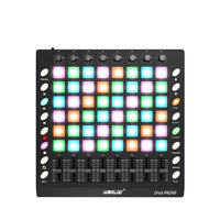 MIDI Drum Pad Controller, Draagbaar, RGB Verlichte Pads