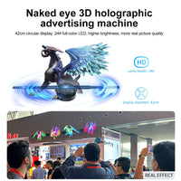 Holographic Projector, LED Fan, APP Support