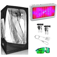 Indoor Grow Tent Kit, LED Grow Light, Multiple Size Options
