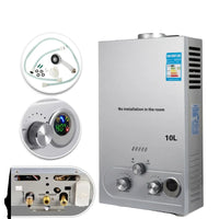 Gas Water Heater, 10L Tankless, LPG Powered