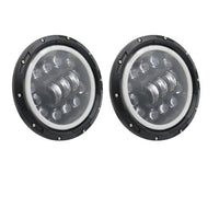 Faruri LED, lumină mare/scăzută, potrivite pentru Jeep Wrangler Jk tj Cj Vaz 2121 Lada Niva 4X4.