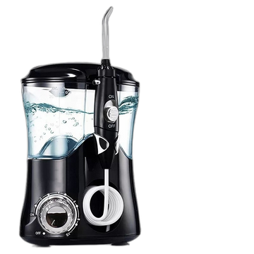 Flosser electric pentru apa, curățător de dinți cu pulsații, 7 duze