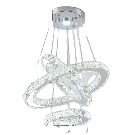 Candelabru cu lumini suspendate, Cristal K9, Design nordic