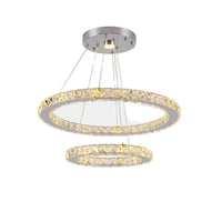 Candelabru cu lumini suspendate, Cristal K9, Design nordic