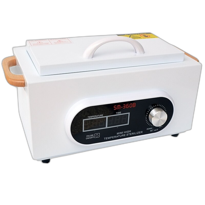 Nail Art Sterilizer Box, Portable, High Temperature Dry Heat