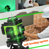 16 Lines Laser Level, Self-Leveling, Tripod Mountable