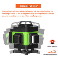 Laser Level, 16 Lines, USB Rechargeable