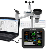 Draadloze Weerstation, Temperatuur en Luchtvochtigheid Monitoring, Windsnelheid en Richting