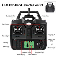 GPS Visboot met afstandsbediening en sonarsensor