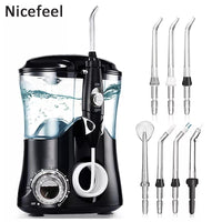 Electric Water Flosser, Pulse Teeth Cleaner, 7 Nozzles