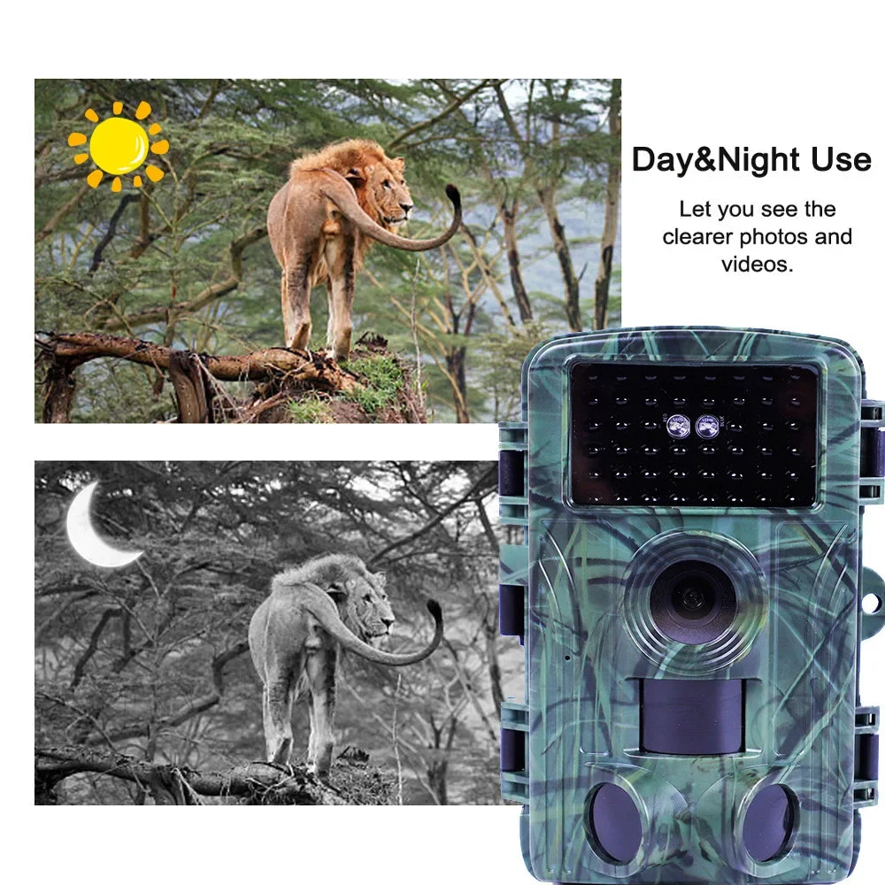 Outdoor Hunting Trail Camera, 60MP Resolution, WIFI Connectivity