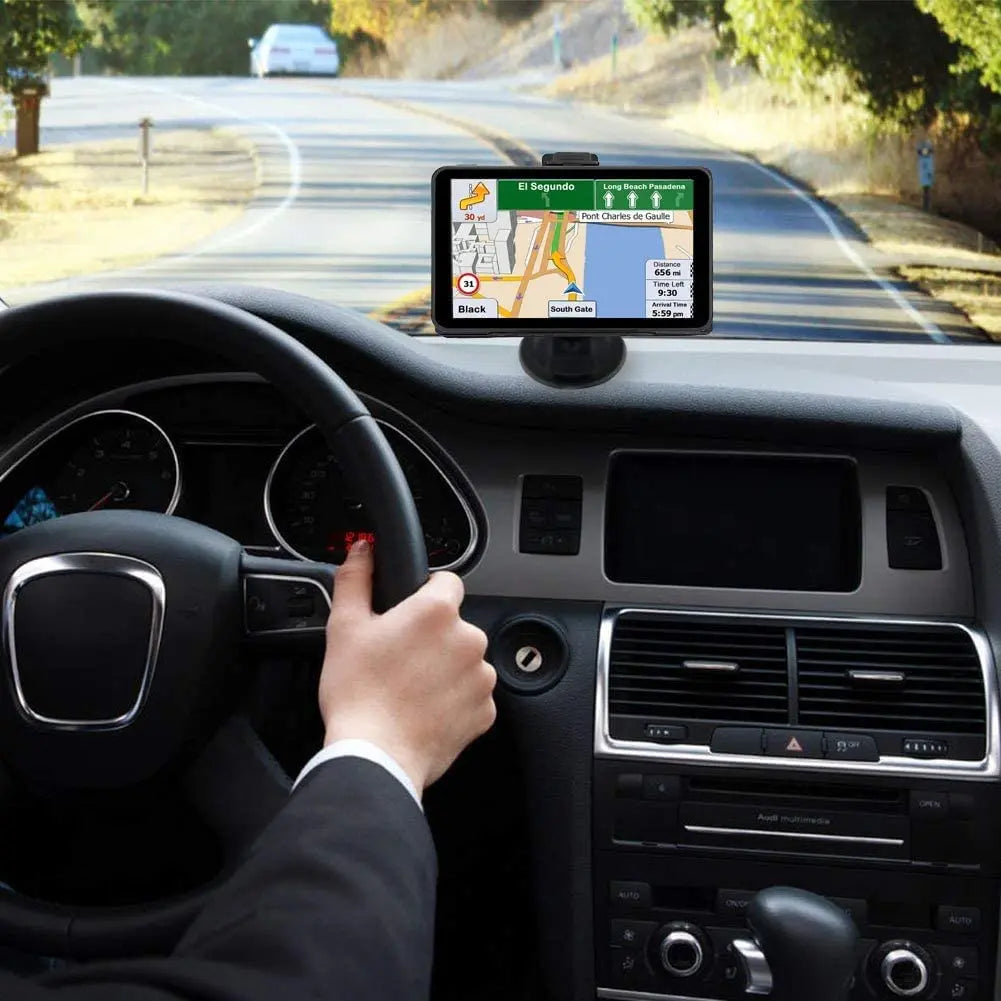 Navigație GPS pentru mașină, ecran tactil de 7 inch, hartă Europa 2022