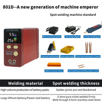 Spot Welder, Cordless Operation, Portable Pulse Technology