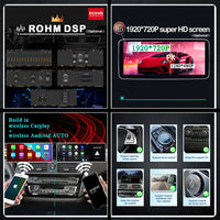 Autoradio Android 12, 8G 256G, BMW 1er Serie F20 F21/3er Serie F30 F31 F34/4er Serie F32 F33 F36