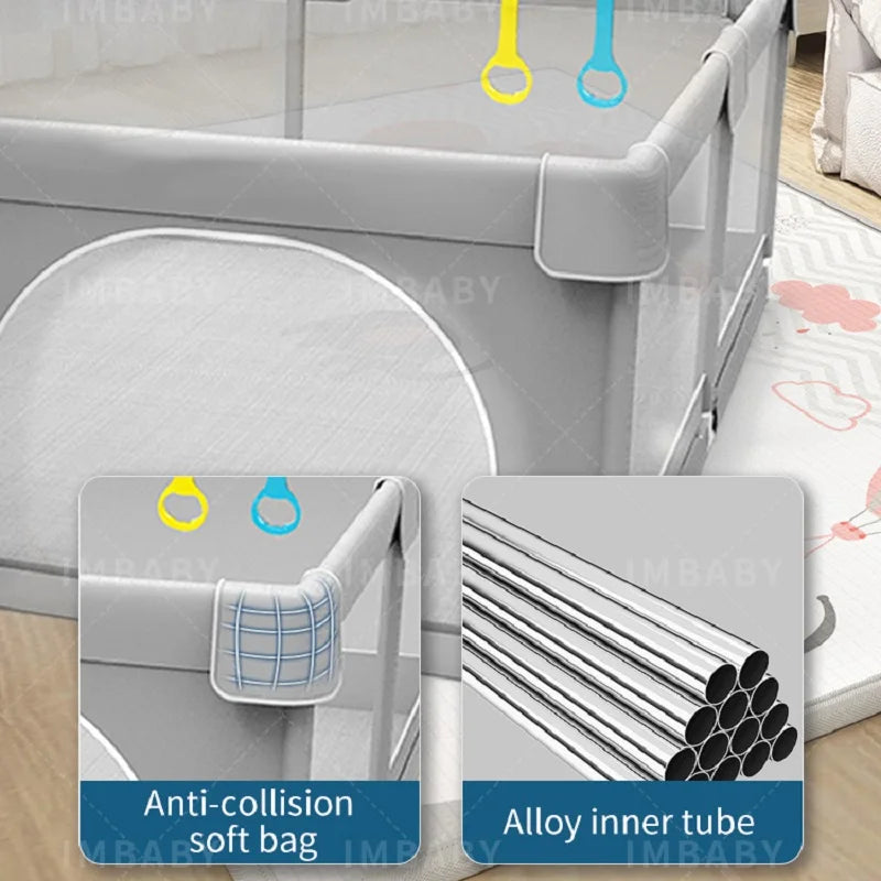 Baby Playpen, 9 Optional Sizes, Indoor Safety Fence