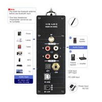 Preamp cu tub Bluetooth, design cu tub, conectivitate Bluetooth 50