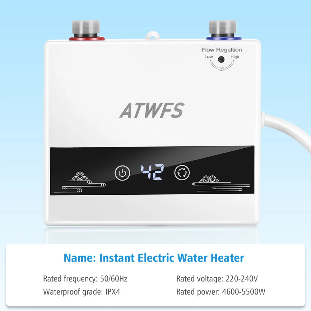 Directe Waterverwarmer, 220V, 4600W
