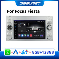 Radio auto multimedia, Ford Focus 2 Mondeo S-max C MAX Galaxy Fiesta Kuga Transit Fusion Connect, Autoradio Carplay GPS