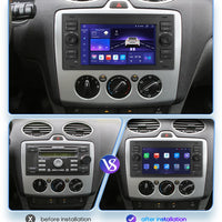 Bilradio Multimedia, Ford Focus 2 Mondeo S-max C MAX Galaxy Fiesta Kuga Transit Fusion Connect, Autoradio Carplay GPS