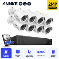 CCTV Surveillance System, 5MP Resolution, Outdoor Security Cameras