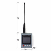 Transportabel frekvensmåler, bredt frekvensområde, DMR digital signal meter.