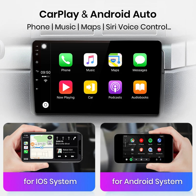 Toyota Avensis bilradio, Multimedia Navigation, Android Carplay Stereo