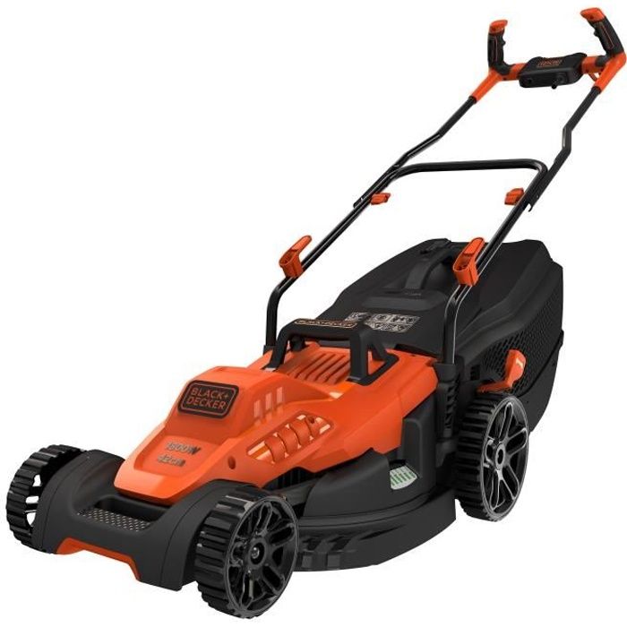 BLACK & DECKER Lawnmower 42cm 1800W - Handle Bike BEMW481BH