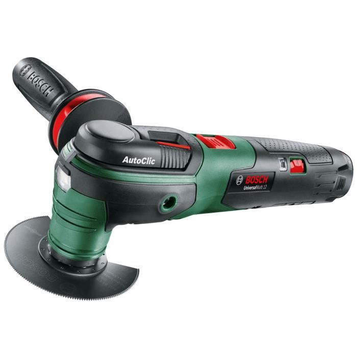 Bosch - Universalmulti 12 wireless multifunction tool (delivered with a 12V -2.5Ah + charger battery)