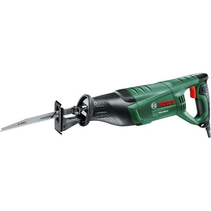 Bosch saber saw - PSA 900 E (delivered with 1 wood blade and 1 wood and metal blade)