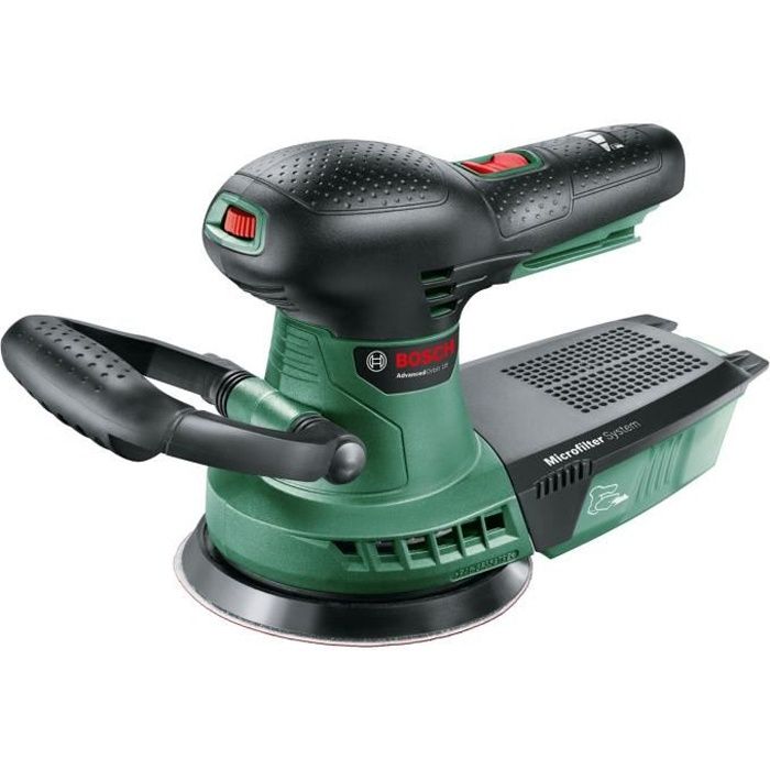 Wireless eccentric sander Bosch - Advancedorbit 18 (delivered without battery or charger + accessories set)