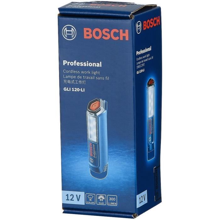 BOSCH PROFESSIONAL Cordless lamp 12V GLI 12V-300 solo (cardboard box)