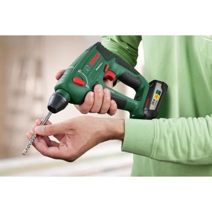 Bosch - UNO MAXX wireless perforator (delivered with 2 18V -2.5 AH batteries + charger + transport box)