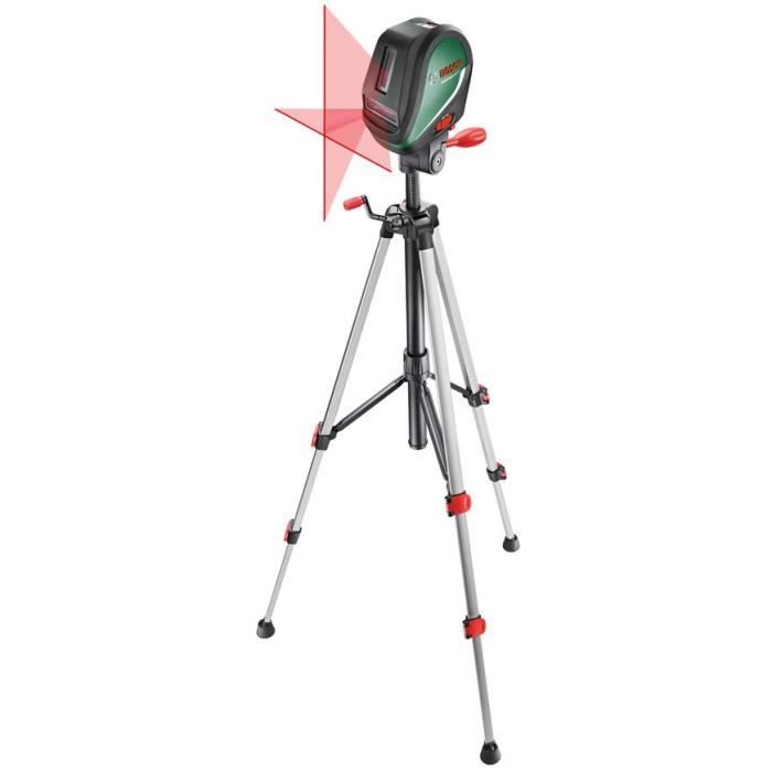 Laser Bosch lines - Universallevel 3 set (delivered with 1.1m tripod, batteries and pockets)