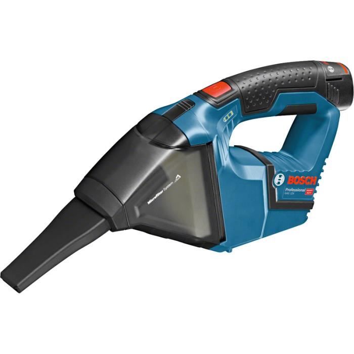 Bosch Professional GAS 12V vacuum cleaner + 2 3.0Ah batteries + L-BOXX - 06019E3003