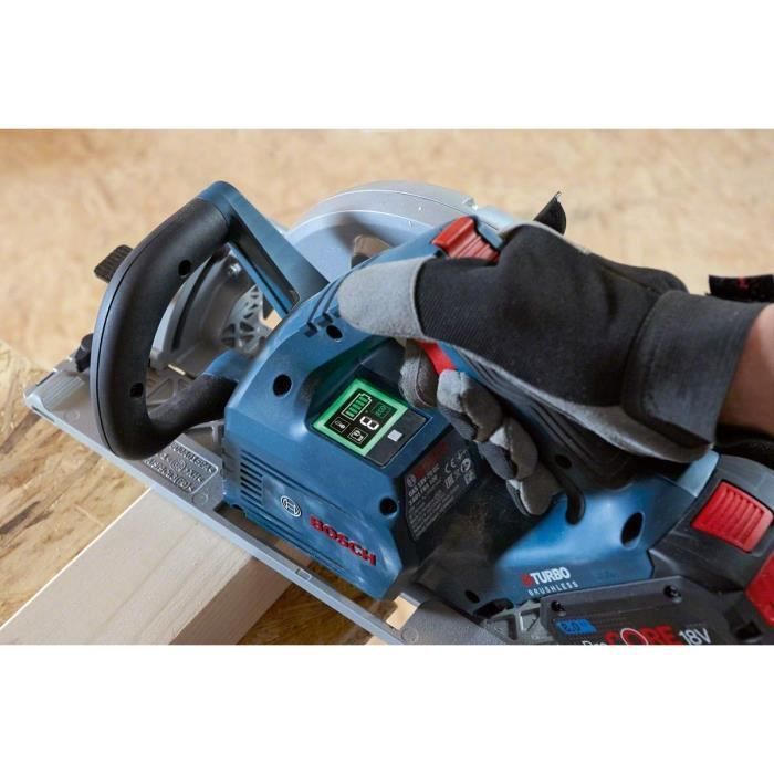 Circular saw Bosch Professional GKS 18V + 2 batteries 5.5Ah Procore 18V + charger