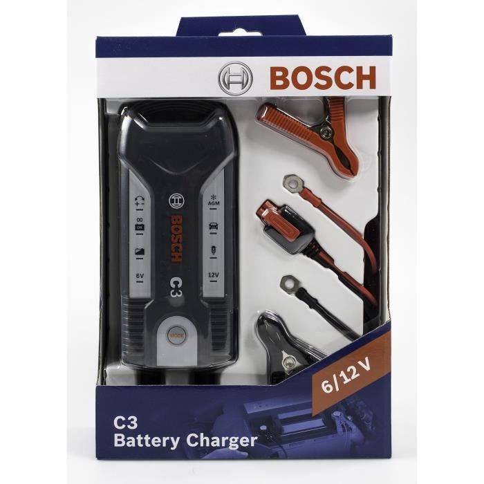 BOSCH - Battery charger C3 - 6 / 12V