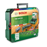 Bosch multifunction tool - PMF 250 CES (delivered with 1 Systembx toolbox, 20 accessories)