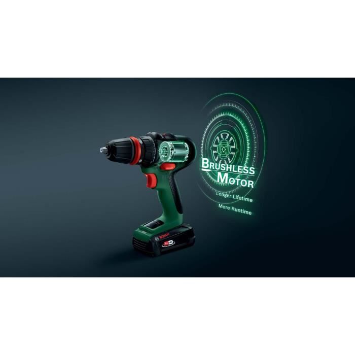 Cordless drill BOSCH - AdvancedDrill 18 2 batteries 2,5Ah