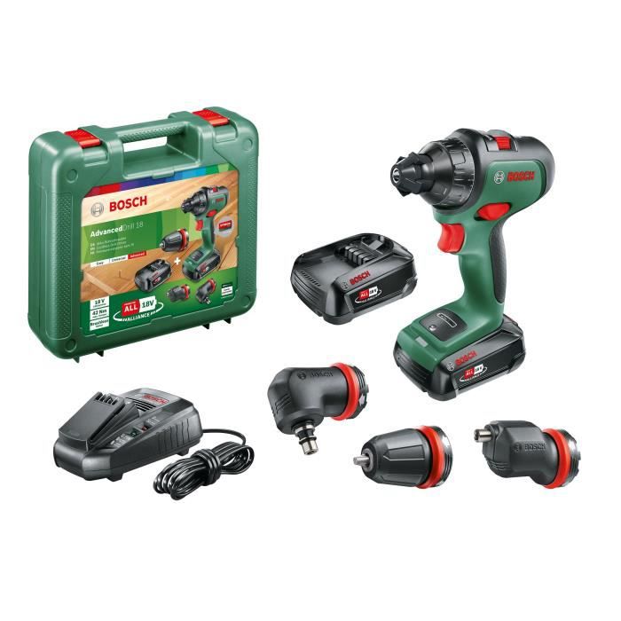 Cordless drill BOSCH AdvancedDrill 18 SET 1 battery 2,5Ah