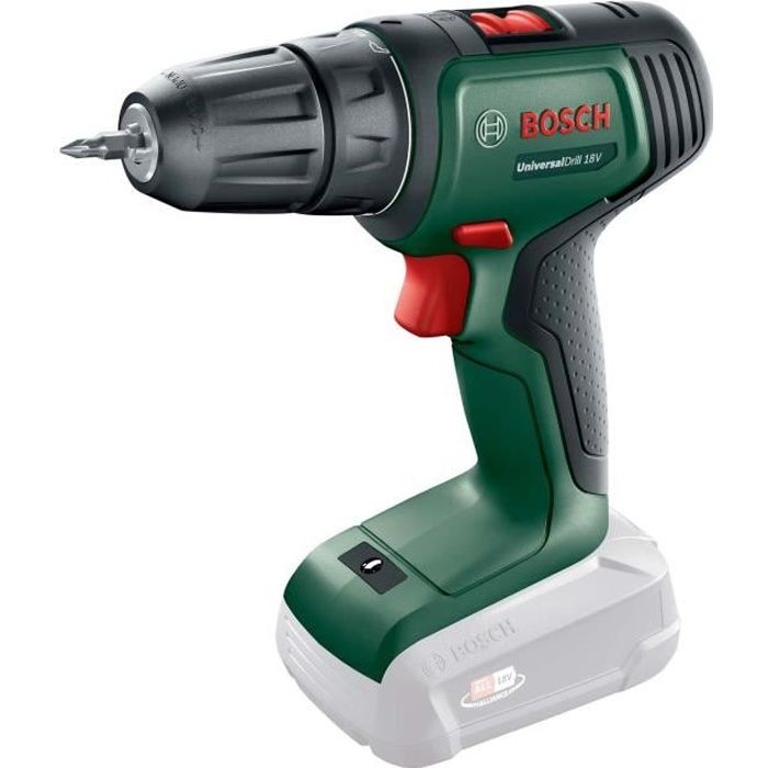 Wireless drill Bosch Universaldrill 18 V (tool delivered alone in a box)-PowerForall