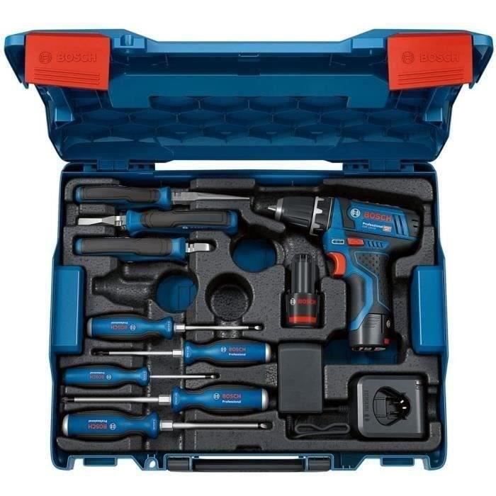 GSR 12V-15 screwdriver drill + Bosch Professional hand tools