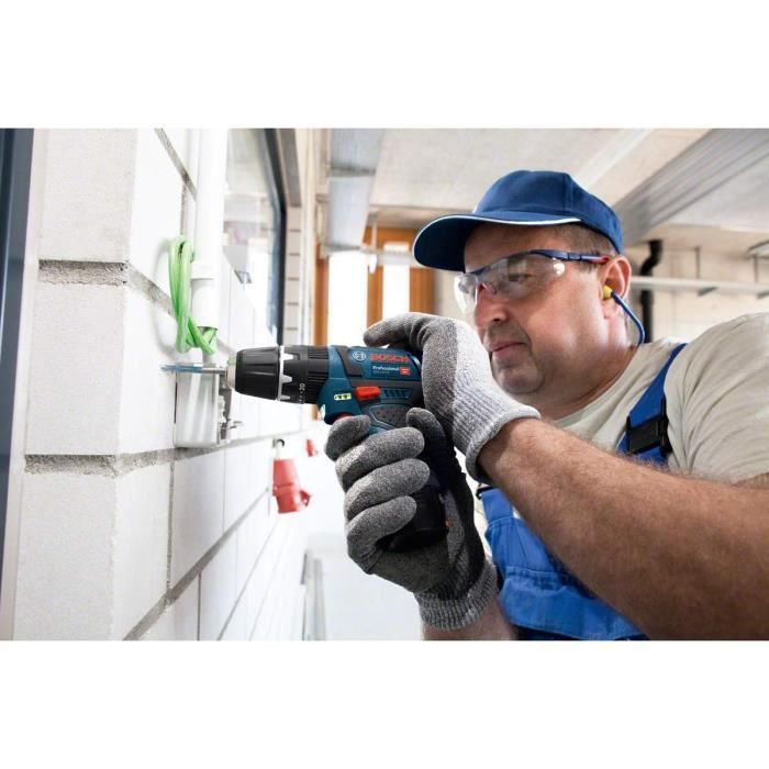 Bosch Professional GSB 12V-5 + 10 accessoire percussion drill.